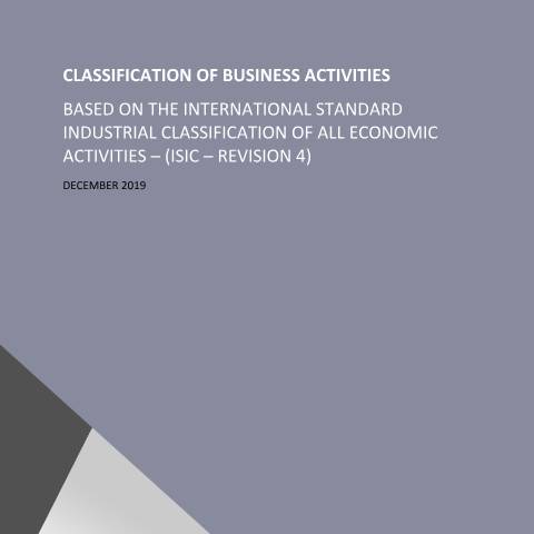 Document preview: Classification of Business Activities — Guides & Manuals, البحرين (CERFA n°Classification_of_Business_Activities)